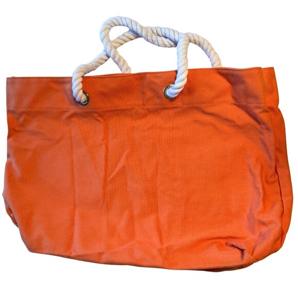 Trina Turk  Vitamin Sea Orange Beach Bag Tote - Picture 2 of 11
